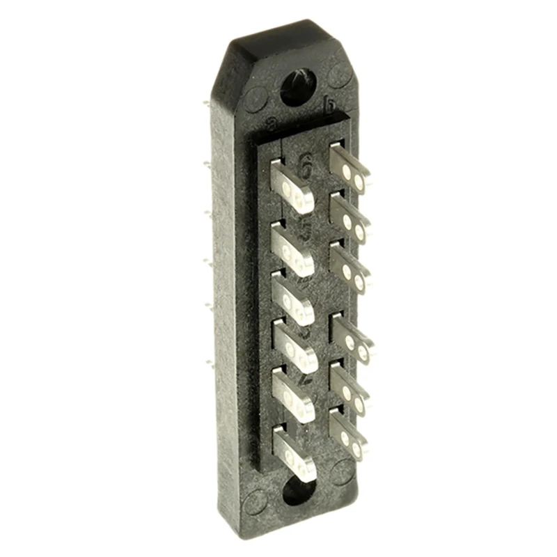 Telegartner DIN 41612 Connector 12-Way, 2 Row, J000 Straight Male J00045A0912