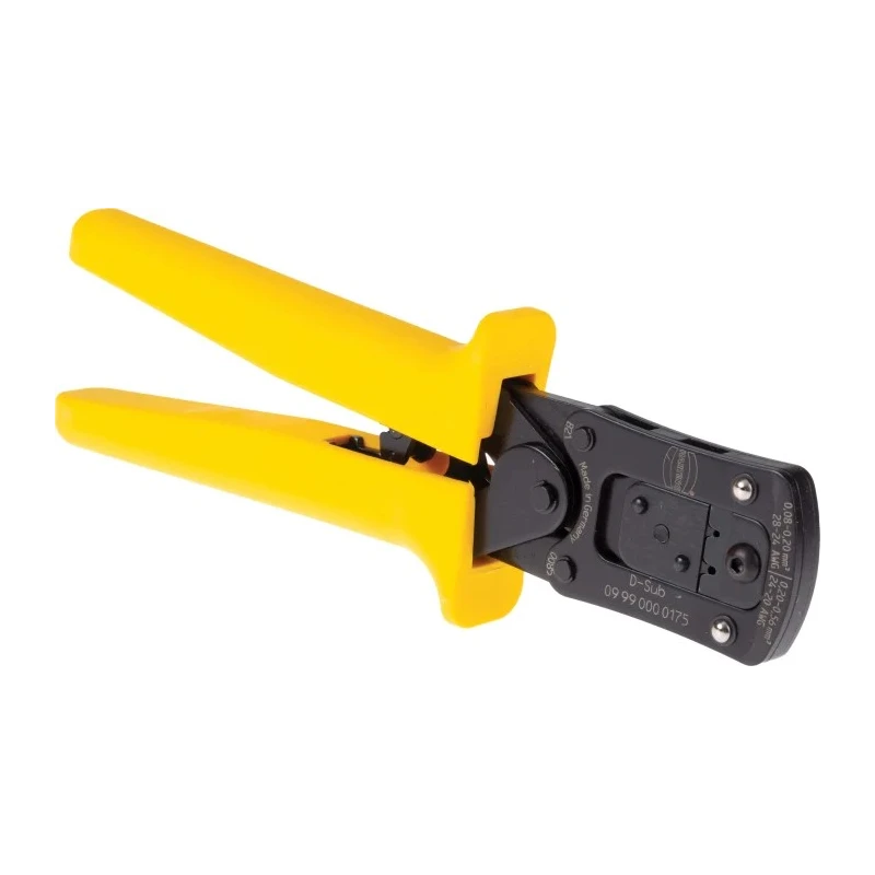 HARTING Crimp Tool for D-sub Standard Contacts, Hand-Operated, 195mm Length 09990000175