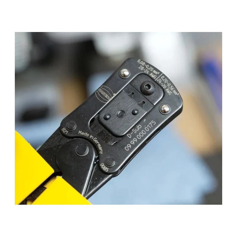 HARTING Crimp Tool for D-sub Standard Contacts, Hand-Operated, 195mm Length 09990000175