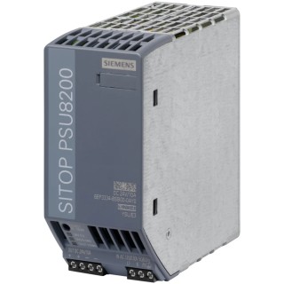 Siemens SITOP PSU8200 Switched Mode DIN Rail Power Supply 132V AC Input 24V DC, 10 A Output, 240 W PSU8200
