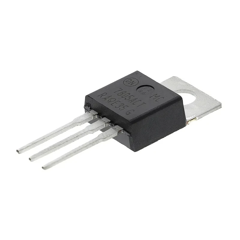 onsemi 5V Linear Voltage Regulator TO-220 3-Pin MC7805ACTG