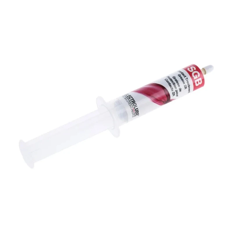 Electrolube Contact Grease 20 ml Syringe with Increased Plastics Compatibility ESGB20S