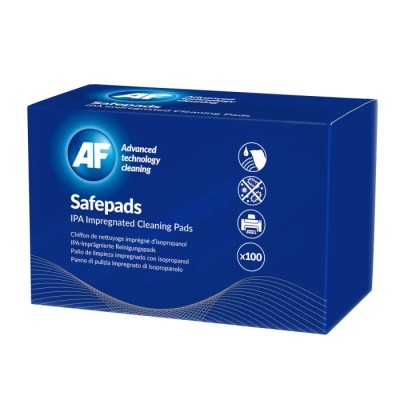 Electrolube SafePads Wet Isopropanol Wipes 135 x 215 mm Pack of 100 SPA100