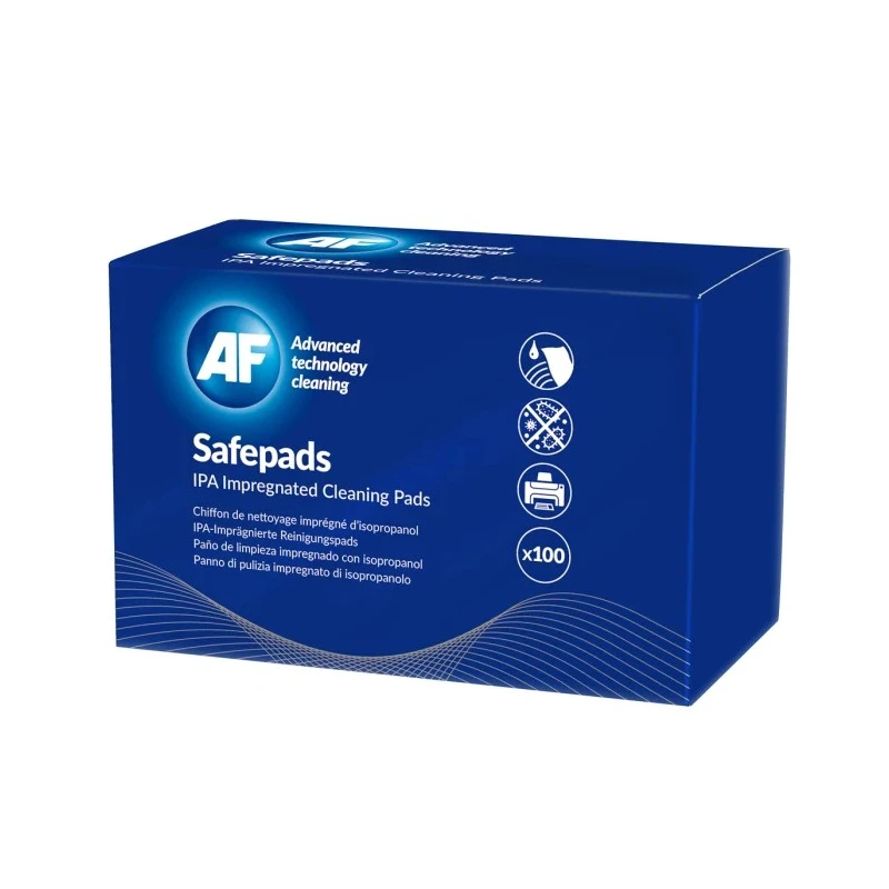 Electrolube SafePads Wet Isopropanol Wipes 135 x 215 mm Pack of 100 SPA100