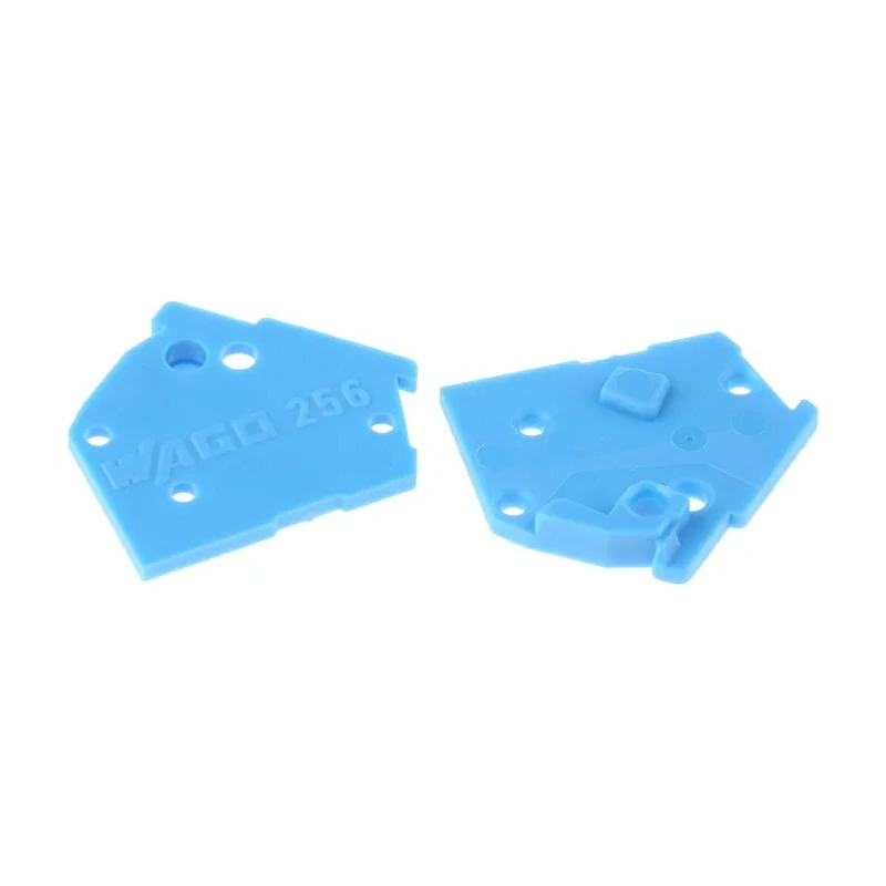WAGO Polyamide 66 End Plate for PCB Terminal Blocks & Pluggable Connectors 256-400