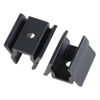 Essentra Capacitor Mounting Clip for 7.9 mm Dia. Capacitor V-1001