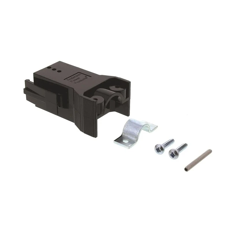 Anderson Power Products Powerpole Series 4 Way Male Battery Connector, Straight Panel Mount, 60V 20A 1460G1+115G1