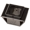 Anderson Power Products Powerpole Series 4 Way Female Battery Connector, Panel Mount, Straight Orientation 1470G1+110G9-BK