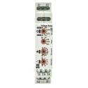 RS PRO Monitoring Relay, 1 Phase, Maximum 500 V Monitor Range, SPDT Contact, DIN Rail Mount, 230V AC, 24V AC 102-6133