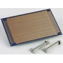 Essentra PCB Eurocard Support Track Board Mounts with Lock for 1.6 mm PCBs VMCG2-090-PBK
