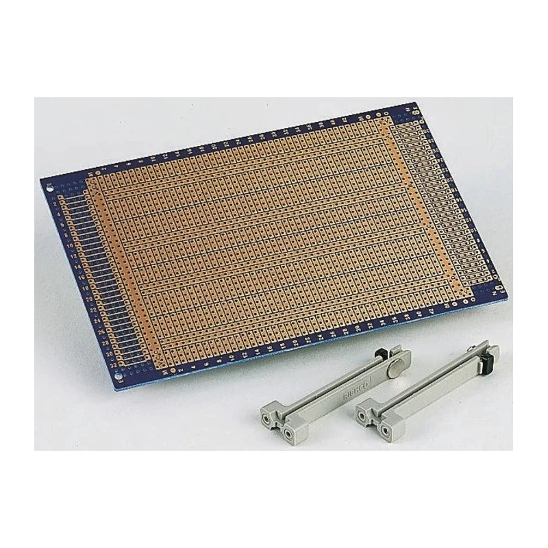 Essentra PCB Eurocard Support Track Board Mounts with Lock for 1.6 mm PCBs VMCG2-090-PBK