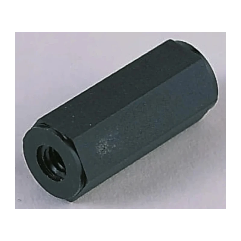Essentra Nylon Threaded Standoff M3 with 25 mm Hex Body, Female/Female Thread HTSN-M3-25-6-1
