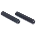 Essentra Threaded Standoff M3, 30 mm Body, Nylon Material, Female/Female Hex Shape HTSN-M3-30-6-1