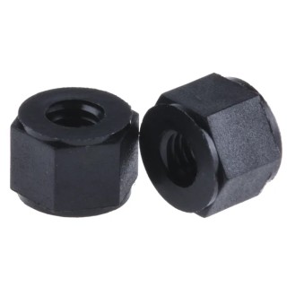 Essentra Threaded Standoff M4, 6 mm Body, Nylon HTSN-M4-6-8-1
