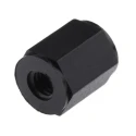 Essentra Threaded Standoff Nylon Hex 10 mm Body, M4 Thread Size, 8 mm Hex Size HTSN-M4-10-8-1