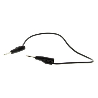 Hirschmann Test & Measurement Connector Test Lead 6A, 60V dc, Black, 250mm Lead Length 973594100