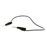Hirschmann Test & Measurement Connector Test Lead 6A, 60V dc, Black, 250mm Lead Length 973594100