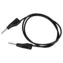 Hirschmann Test & Measurement Connector Test Lead 6A, 60V dc, Black, 500mm Lead Length 973595100