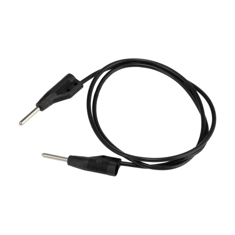 Hirschmann Test & Measurement Connector Test Lead 6A, 60V dc, Black, 500mm Lead Length 973595100
