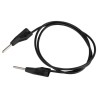 Hirschmann Test & Measurement Connector Test Lead 6A, 60V dc, Black, 500mm Lead Length 973595100