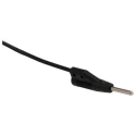 Hirschmann Test & Measurement Connector Test Lead 6A, 60V dc, Black, 500mm Lead Length 973595100