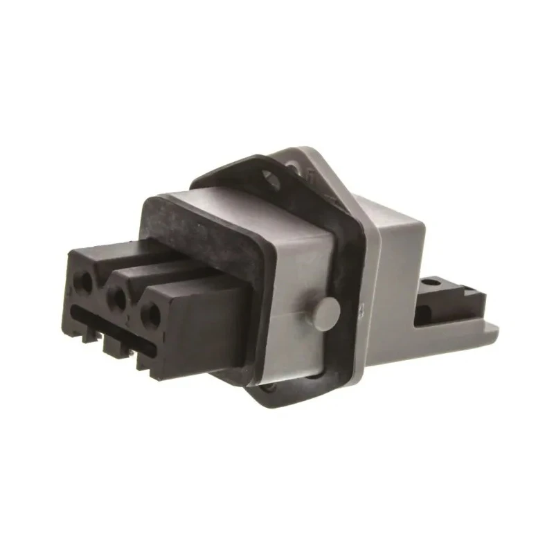 Hirschmann Industrial Power Connector 16A, 400V, IP54 Rated, Black Grey Panel Mount 3P+PE ST 