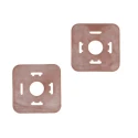 Hirschmann GDM Gasket Female Nitrile Rubber Brown Connector 730801002 GDM 3-7 NBR blassbraun VE 50