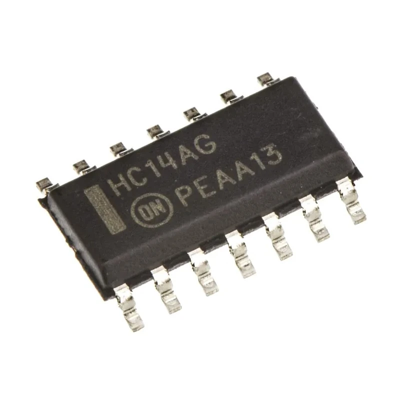 onsemi Hex Schmitt Trigger Input Inverter 6-Element 14-Pin SOIC 2 to 6 V MC74HC14ADG