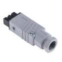 Hirschmann Heavy Duty Power Connector Female Grey Cable Mount 3+PE 16A 250V 400V IP54 ST IP54