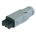 Hirschmann Heavy Duty Power Connector Female Grey Cable Mount 3+PE 16A 250V 400V IP54 ST IP54