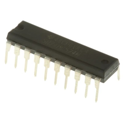Texas Instruments 8 Flip Flop IC HC, 3 State Output, 20-Pin PDIP SN74HC574N