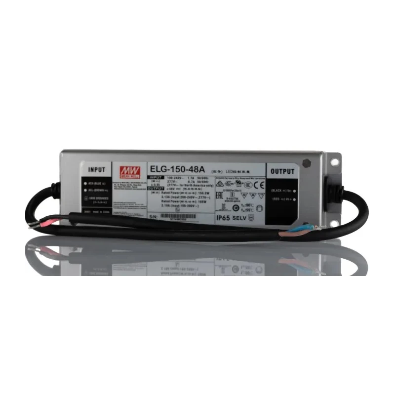 MEAN WELL IP65 Encapsulated 1 Output Potentiometer Dimmable LED Driver 48V 150W 900mA 