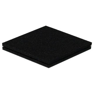 RS PRO Polyurethane Acoustic Insulation Foam Panel 1 m x 1 m x 12 mm 103-4073