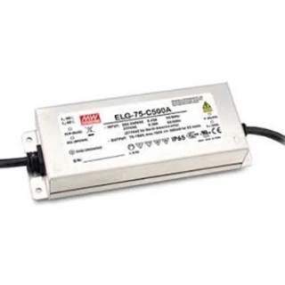 MEAN WELL  IP67 1 Output Dimmable LED Driver, 24V, 75W, 450mA, Constant Current/Voltage