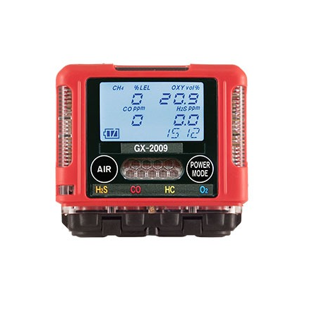 riken-keiki-gx-2009-portable-multi-gas-detector-lel-o2-h2s-co-28997