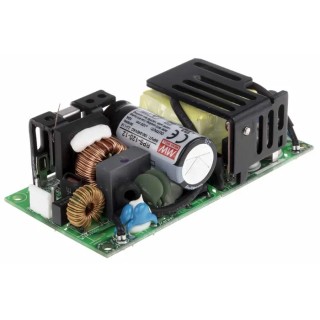 MEAN WELL 84W Switching Power Supply 12V DC, 370V DC, 264V AC PCB Mount RPS-120-12