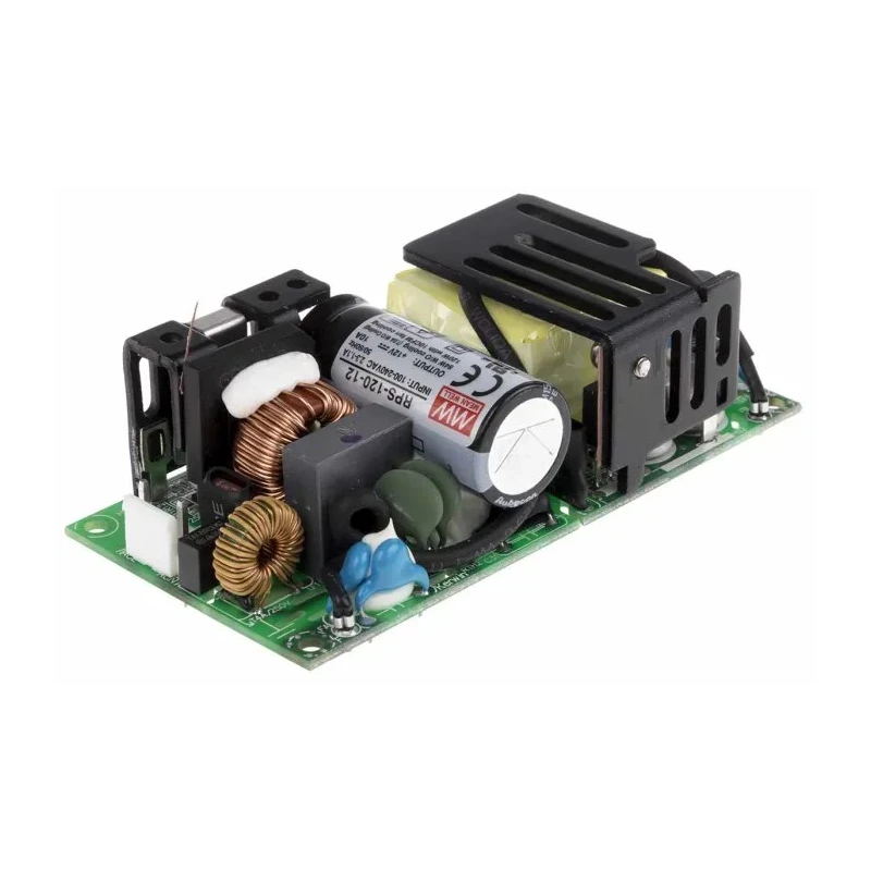 MEAN WELL 84W Switching Power Supply 12V DC, 370V DC, 264V AC PCB Mount RPS-120-12
