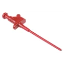 Hirschmann Test & Measurement Red Grabber Clip 3.5 mm Tip 60V 4A Brass Contact Model 930113101