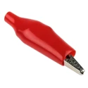 Orbitec Red Insulated Crocodile Clip 6mm Jaw Opening Vinyl Insulation 63-26607A PKTS.