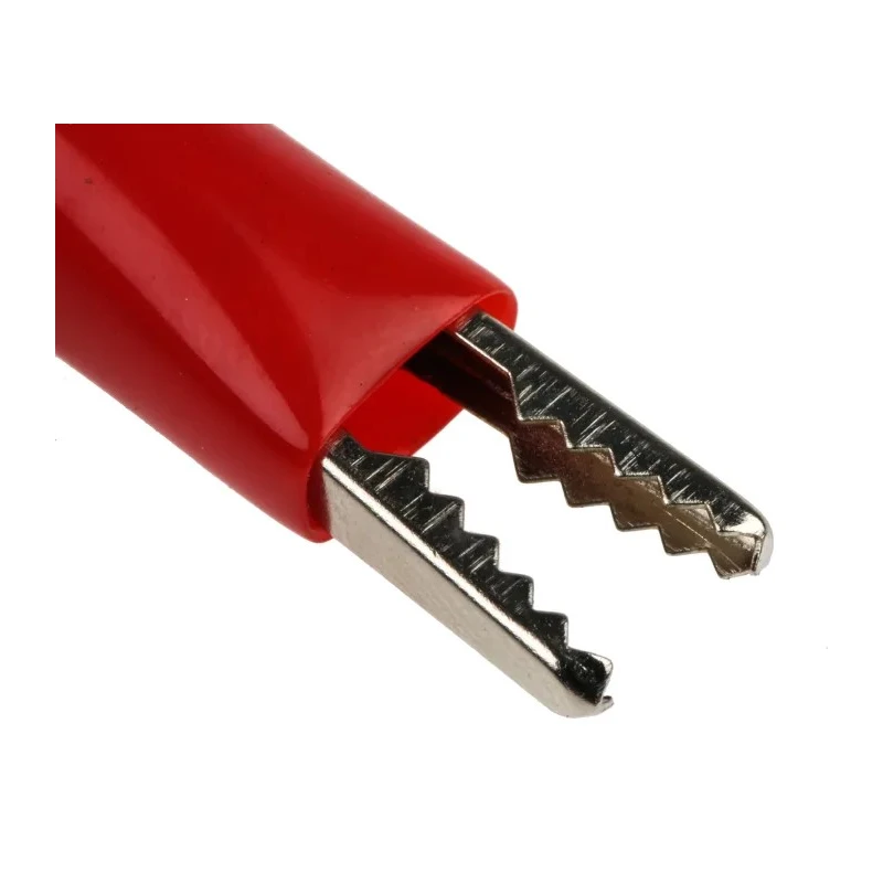 Orbitec Red Insulated Crocodile Clip 6mm Jaw Opening Vinyl Insulation 63-26607A PKTS.