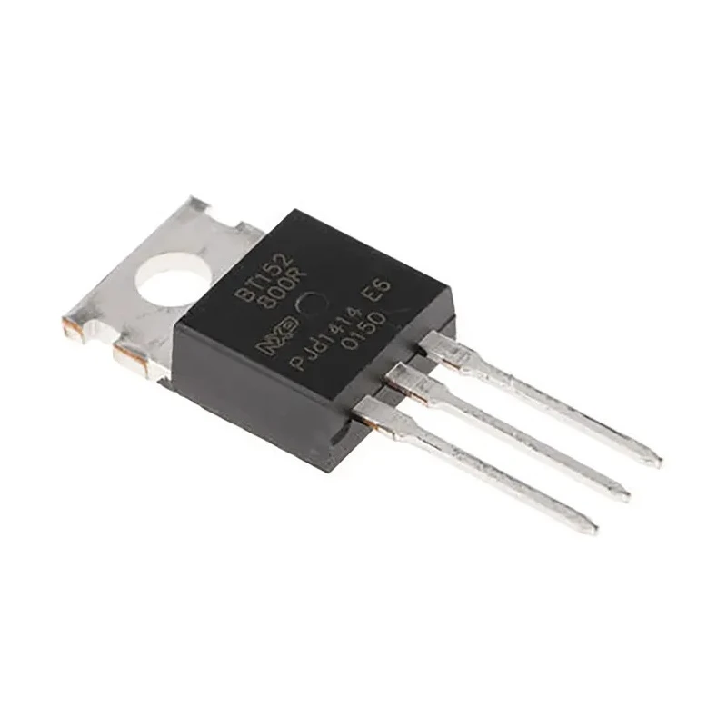 WeEn Semiconductors Co., Ltd Thyristor SCR 800 V, 13 A, 32 mA Gate Current, 220 A Surge Current, TO-220 BT152-800R,127