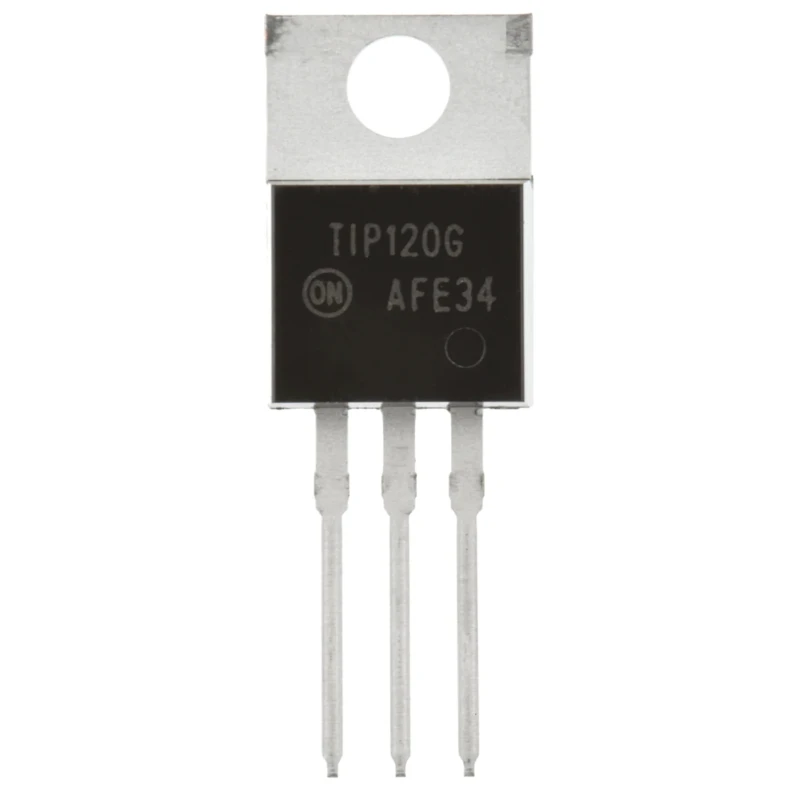 onsemi Darlington Transistor NPN 5 A 60 V HFE 1000, 3-Pin TO-220 TIP120G