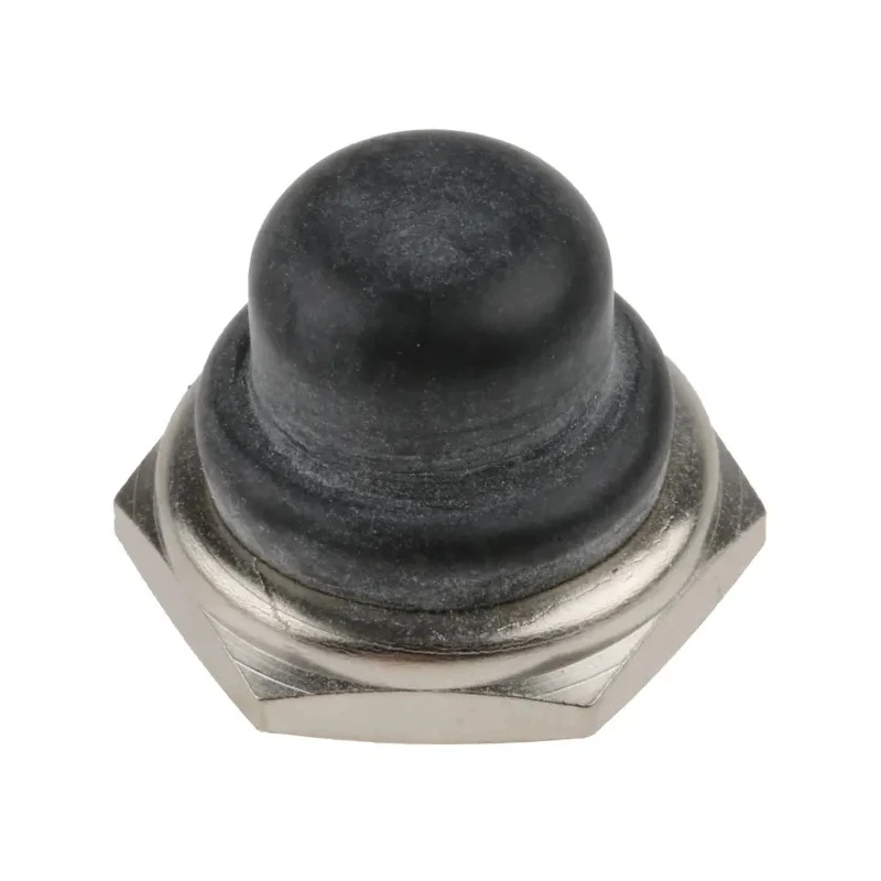 APEM Black Push Button Boot for Use with Push Button U31+U21