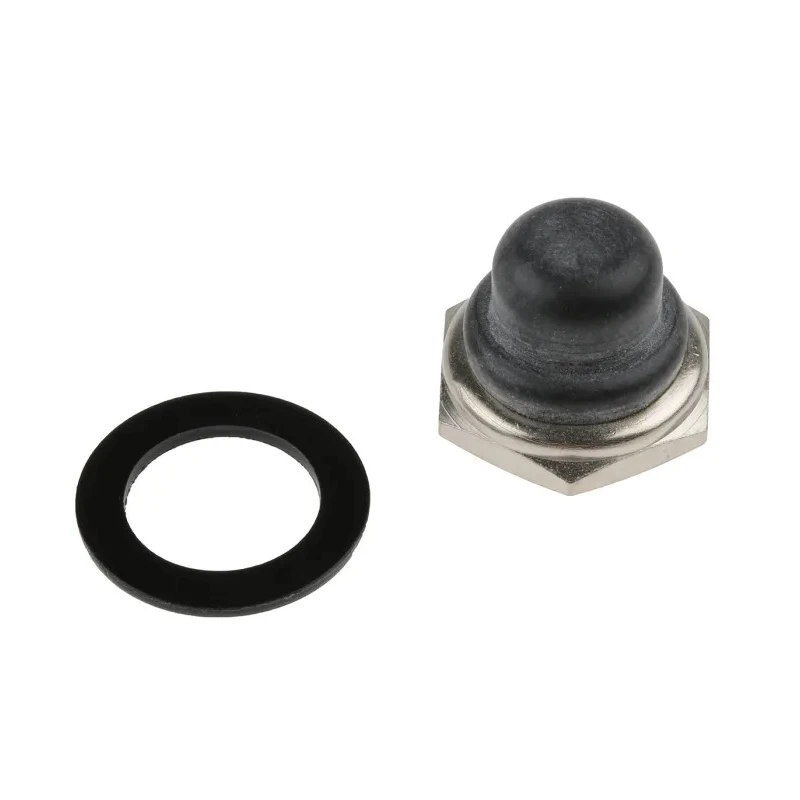 APEM Black Push Button Boot for Use with Push Button U31+U21