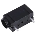 RS PRO Black Female Test Socket 4 mm Connector 50 V 10 A Silver Plating 103-6527