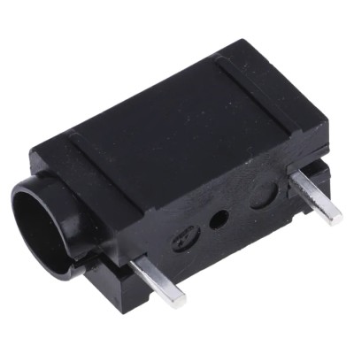 RS PRO Black Female Test Socket 4 mm Connector 50 V 10 A Silver Plating 103-6527