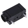 RS PRO Black Female Test Socket 4 mm Connector 50 V 10 A Silver Plating 103-6527