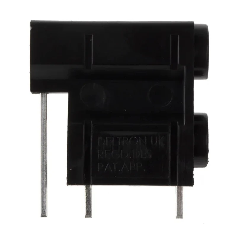 RS PRO Black Female Test Socket 4 mm Connector Plug-In Termination 50V 10A Silver Plating 103-6561