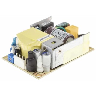 MEAN WELL Switching Power Supply 5V DC, 55W, 11A Output Current, Chassis Mount EPS-65S-5
