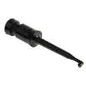 Hirschmann Test & Measurement Black Solder Hook Clip, 2 mm Tip, 60V dc, 6A Current 931467100